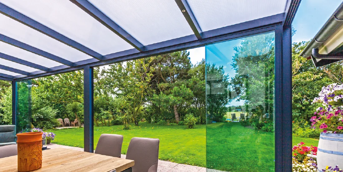 Terrassenüberdachung Polycarbonat
